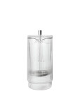 Ferm Living French Press Ripple Thermal 1 l, čirá barva, sklo