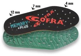 Stélka Cofra Memory Plus Velikost boty: 48, pracovní vložky