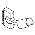 HANSGROHE - Příslušenství Držák pro sprchovou tyč Unica, chrom 98520000