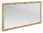 SAPHO - NIROX zrcadlo v rámu 120x70cm, dub alabama NX127-2222