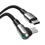 VOLTME Powerlink Stark Series CTC Kabel USB-C(M) 3A/60W 1.2m černá / 2x USB-C(M) (C2069)