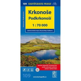 1: 70T(109)-Krkonoše,Podkrkonoší (cyklomapa) - neuveden