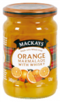 Mackays pomerančový džem s whiskey 340g