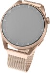 FIXED Mesh Strap Síťovaný nerezový řemínek s šířkou 20mm pro smartwatch růžově-zlatá (FIXMEST-20MM-RG)