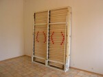 NábytekProNás Sklápěcí mechanismy - dvoulůžka (bez skříně) ROZMĚR: (30 lamel š=36 mm) - lůžko 160x200 cm