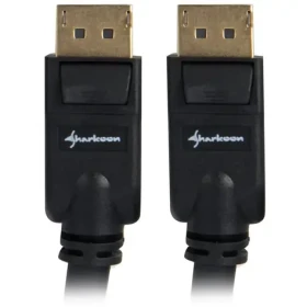 Sharkoon DisplayPort 1.3 4K černá / Kabel / DisplayPort - DisplayPort / 4K / 5 m (4044951021444)