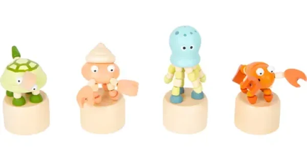 SMALL FOOT Mačkací figurky mořských živočichů
