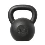 HMS KZG20 Litinový kettlebell 20 kg černý (5907695517828)