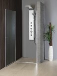 AQUALINE - PILOT otočné sprchové dveře 900mm+vanička PT090-SET1