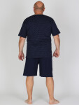 EVONA a.s. Pánské krátké pyžamo P BIGGER 506 - P BIGGER 506 3XL
