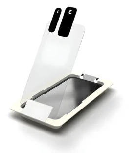 ESTUFF Apple iPhone 17e/16e/14/13 / Ochranné sklo / Temperované sklo / Plně nalepovací (ES560155)