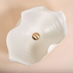 REA - Keramické umyvadlo na desku HM-02 Handmade ART REA-U6329