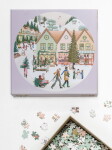 ViSSEVASSE Puzzle White Christmas 1000 dílků, multi barva, papír