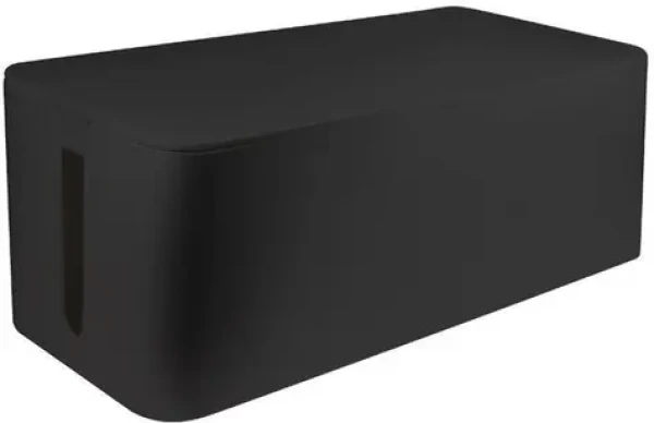 LogiLink Krabice na organizaci kabelů černá / Krabice na organizaci kabelů / plast / 407 x 157 x 133,5 mm (KAB0062)