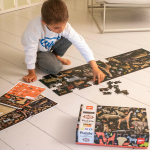 Edukační puzzle Apli - Ohrožená zvířata v savaně, 200 ks, 6+