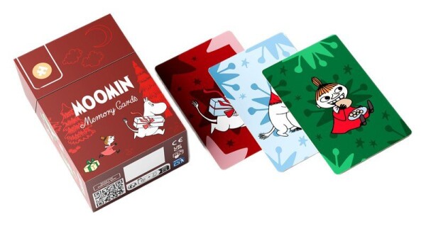Paměťové karty - Pexeso dětské vánoční Moomin Mumínek (mix motivů)