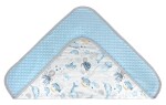 Tomi deka Minky Ocean modrý 78x78 cm