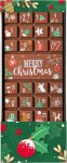 Adventní kalendář mléčná čokoláda 70g (Weibler)