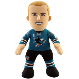 Bleacher Creatures Plyšový Hráč Joe Pavelski #8 San Jose Sharks NHL Plush Figure
