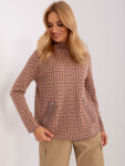 Jumper AT SW 2341.00P světle hnědý jedna velikost