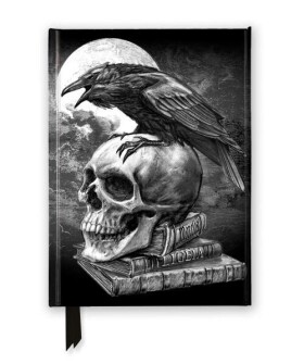 Zápisník Flame Tree. Alchemy: Poe’s Raven (Foiled Journal)