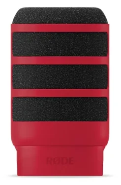 Rode WS14 červená / Protivětrná ochrana / pro Rode PodMic a PodMic USB (WS14-R)