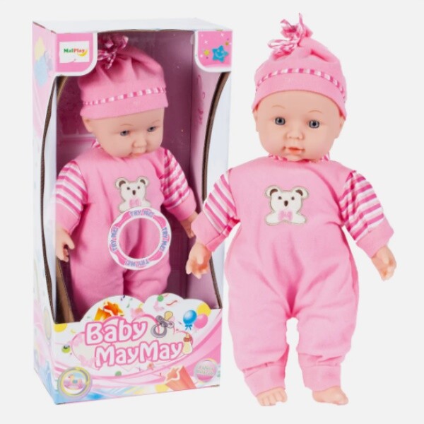 MalPlay Panenka miminko v růžovém setu