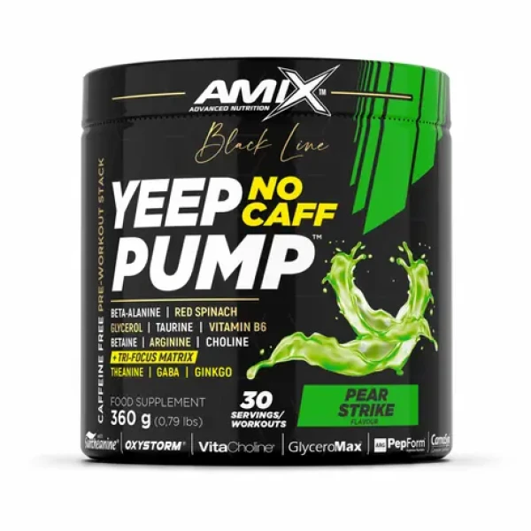 Amix Black Line Yeep Pump No Caff pear strike 360 g (17319)