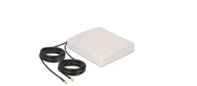 Delock LTE MIMO Antenna 2 x SMA Plug 8 dBi directional with connection cable RG-58 10m bílá (89891)