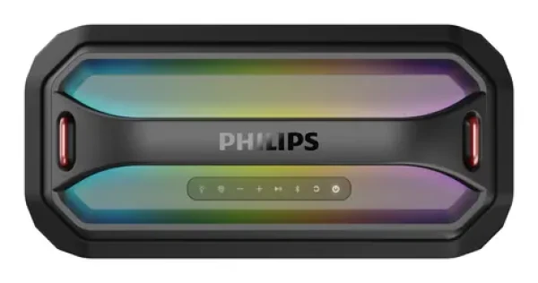Philips TAS7000EB/00 černá / Přenosný reproduktor / 50W / Bluetooth 5.4 / mikrofon / výdrž 24h (TAS7000EB/00)