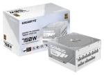 GIGABYTE GAMING 750GM PG5 ICE bílá / Zdroj / 750W / 80 Plus Gold / ATX 3.1 / 135 mm ventilátor / plně modulární (GP-GME750GM PG5 ICE)