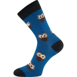 VOXX Ponožky dámské slabé z merino BUBO s ionty stříbra TYRKYSOVÉ 35-38 120423