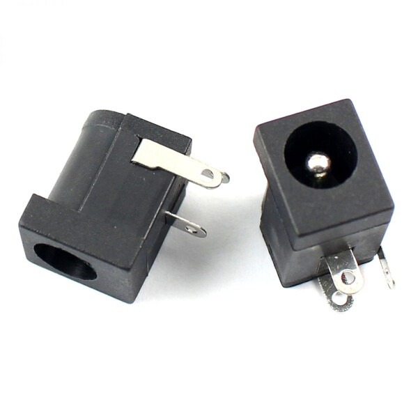 DC napájecí konektor samice pro DPS - 5,5/2,1 mm