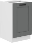 Spodní skříňka pod dřez Luna 50 ZL 1F BB Barva korpusu: Dub artisan, Barva dvířek: Clay Grey