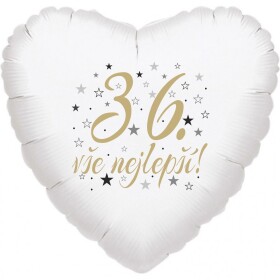 36. narozeniny balónek srdce Balonky.cz 36. narozeniny balónek srdce Balonky.cz