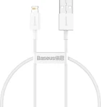Baseus CALYS-02 Kabel USB-A (M) - Lightning (M) 0.25 m bílá (CALYS-02)