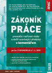 Zákoník práce, prováděcí nařízení vlády a další související předpisy s komentářem po tzv. flexinovele k 1. 6. 2025 - kolektiv autorů