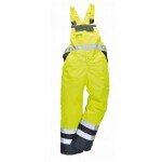 Zateplené reflexní laclové kalhoty S489 žluto modré PORTWEST