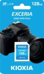 KIOXIA EXCERIA SDXC 128GB / Class 10 / UHS-I U1 / čtení: 100MBs (LNEX1L128GG4)