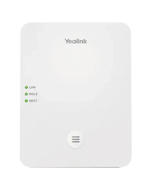 Yealink W80 bílá / DECT IP základnová stanice / Multi-Cell / PoE / Ethernet RJ-45 (W80DM)