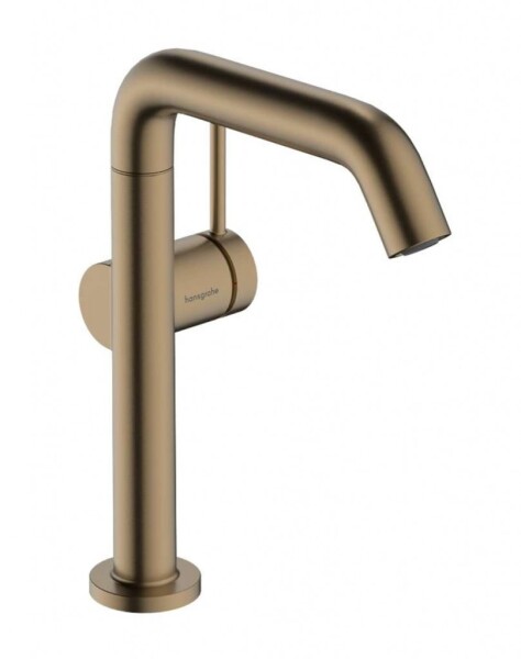 HANSGROHE - Tecturis S Umyvadlová baterie s výpustí Push-Open, CoolStart, EcoSmart, kartáčovaný bronz 73360140