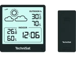 TechniSat iMETEO 200 černá / Meteostanice / LCD displej / teplota / vlhkost / 4x AA (MET02D)