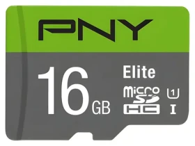 PNY Elite microSDHC 16GB / Paměťová karta / Class 10 / UHS-I / U1 / 85 MB/s (P-SDU16GU185GW-GE)