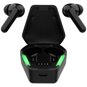 STREETZ TWS-115 Gaming In Ear Headset Bluetooth® stereo černá Indikátor nabití, headset, regulace hlasitosti, dotykové ovládání