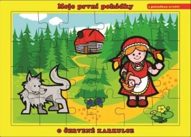 TEDDIES Puzzle O Červené Karkulce