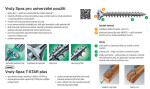 Vrut Spax T-Star plus velikost 3 velikost: 3,2 x 20, nelze po kusech; pouze celá balení: 1000ks