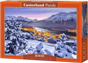 Castorland 105557-2 Puzzle St. Moritz, Švýcarsko