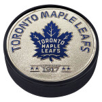 Mustang Puk Toronto Maple Leafs NHL Established Silver Medallion