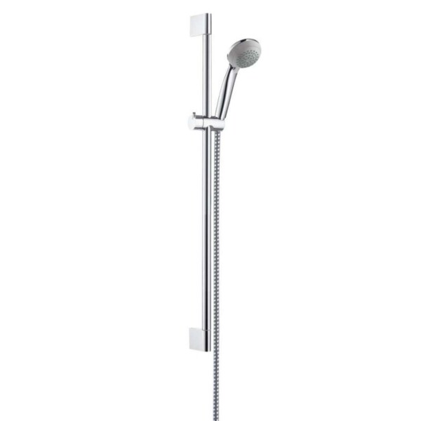 HANSGROHE - Crometta 85 Set sprchové hlavice, 2 proudy, tyče 0,65 m a hadice, chrom 27763000