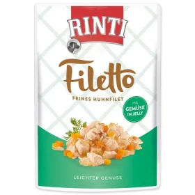 Rinti Filetto Adult kuře a zelenina v želé 100 g / Kapsička pro psy (394-95404)